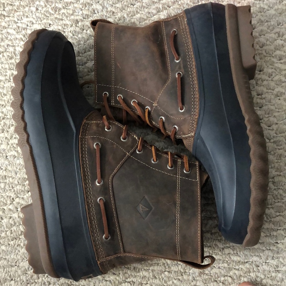 Brand new Size 15 Sperry Duck Boots